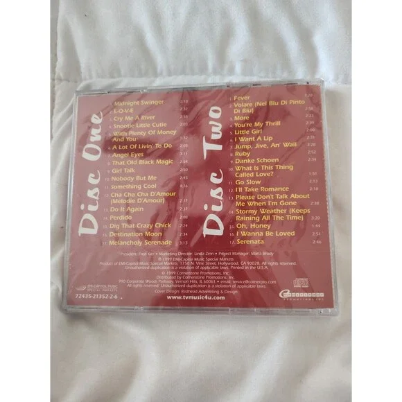 Rare Sealed Lounge Fever 2 Disc Cd. Cocktail Music from the 50's and 60's